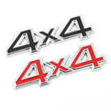 Jeep 4X4 Logo Metal Car Rear Sticker Decal Auto Front Hood Grille Emblem Badge
