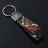 Volkswagen VW R Oxford Webbing Car Keychain Pendant Key Chain Holder