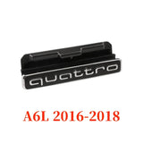 Audi Quattro Logo ABS Car Front Grille Emblem Badge Four-Wheel Drive Tail Standard Sticker
