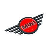 14.5*6.5CM Metal Car Front Cover Sticker For MINI Cooper Rear Badge Accessories