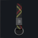 Audi Oxford Webbing Metal Keychain