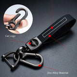 Honda PU Leather Car Keyring Keychain