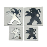 Peugeot 2008 3008 Lion Logo ABS Car Front Hood Sticker Rear Emblem Badge Decal