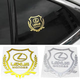 Lexus Shield Car Rear Sticker Auto Window Emblem Badge Decal