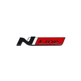 Hyundai N LINE Logo Metal Car Rear Sticker Trunk Emblem Badge Decal