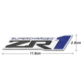Chevrolet ZR1 Logo Metal Car Rear Sticker Decal Auto Front Grille Emblem Badge