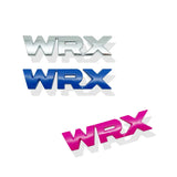 Subaru WRX Logo Metal Car Front Grille Emblem Badge Rear Sticker Decal