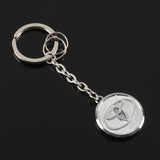 Toyota Diamond Metal Car Key Rings Keychain Pendant