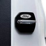 4pcs/set Ford Stainless Steel Car Door Lock Cover Protection