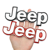 Jeep Metal Car Front Grille Emblem Badge Auto Trunk Sticker Decal