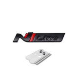 Hyundai N Line Logo Metal Car Front Hood Grille Emblem Badge Decal