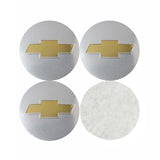 4pcs/set 60mm/65mm Chevrolet Corvette Z71 Car Wheel Center Hub Sticker Decal