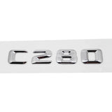 Mercedes Benz C240 C250 C260 C280 C300 C320 C350 C400 C500 Car Rear Stickers Decals Badge