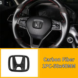 50*40MM ABS Car Steering Wheel Center Emblem Sticker for Honda