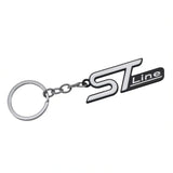 Ford ST Line Logo Metal Car Keychain Keyring