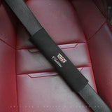 2pcs Cadillac Car Safety Belt Cover Shoulder Protective Pads