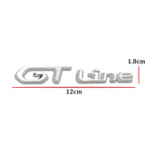 Peugeot GTI GT GTline Metal Car Rear Sticker Decal Auto Body Fender Side Emblem Badge