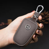 Mercedes Benz Cowhide Car Key Bag Key Case Cover