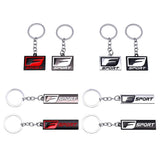 Lexus FSPORT Logo Metal Car Key Rings Keychain Pendant