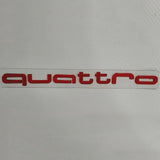 Audi Quattro Car Rear Sticker Trunk Emblem Badge Decal
