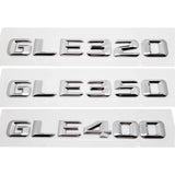 Mercedes Benz GLE43 GLE63 GLE300 GLE320 GLE350 GLE400 GLE450 GLE500 GLE550 Car Rear Sticker Emblem Badge