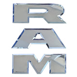 68.4x8.5cm Dodge RAM ABS Car Front Grille Center Emblem Badge Sticker
