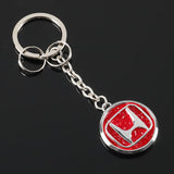 Honda Diamond Metal Car Key Rings Keychain Pendant