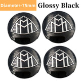 75mm 4PCS Mercedes Benz Maybach Car Wheel Center Hub Covers