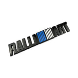 Mitsubishi Ralliart Metal Car Front Grille Emblem Badge Auto Rear Sticker Decal