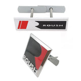 Ford Roush Logo Metal Car Front Grille Emblem Badge Decal