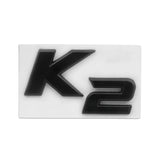 KIA K2 K3 K4 K5 KX7 Metal Car Rear Sticker Trunk Emblem Badge Decal