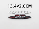3D Car Rear Sticker Side Fender Emblem Accessories for Mini Cooper S John Cooper Works Logo R50 R52 R53 R55 R56 F54 F55 F56 F60