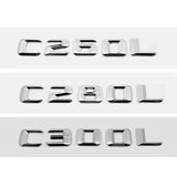 Mercedes Benz C550 C180L C200L C220L C260L C280L C300L C320L Car Rear Stickers Badge