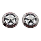2pcs Jeep TEXAS Edition Metal Car Body Side Fender Sticker Decal Auto Trunk Emblem Badge