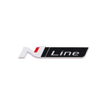 Hyundai N LINE Logo Metal Car Rear Sticker Trunk Emblem Badge Decal
