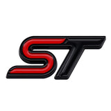 Ford ST Logo Metal Car Rear Sticker Auto Body Side Emblem Badge Decal