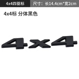 Jeep 4x4 Metal Car Rear Sticker Auto Trunk Emblem Badge Decal