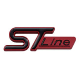 7.9x2.7cm Ford ST Line Metal Car Side Sticker Trunk Emblem Badge Decal