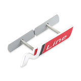 Hyundai N LINE Logo Metal Car Front Hood Grille Emblem Badge Decal