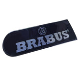 Mercedes Benz Brabus Black Carbon Fiber Car Rear Spare Tire Cover Sticker Badge