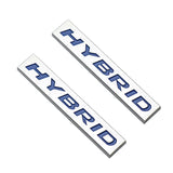 Car Fender Side Trunk Emblem Decoration Sticker for Toyota Hybrid Auris Yaris Corolla 4Runner Badge Decal Exterior Accessories