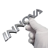 Car Styling Rear Tail Door Trunk Stickers for Toyota INNOVA Emblem Exterior Accessories