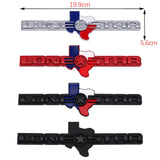Jeep Lone Star Metal Car Front Grille Emblem Badge Auto Body Side Sticker Rear Decal