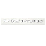 Mercedes Benz V12 BITURBO 2017-2021 ABS Car Rear Sticker