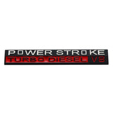 Ford Power Stroke Diesel V8 Metal Car Rear Sticker Auto Body Emblem Badge Decal
