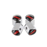 4pcs/set GMC Anti-Theft Car Air Valve Stem Cap Auto Tyre Valve Covers