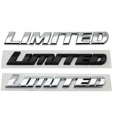 Car Trunk Emblem Sticker for Toyota LIMITED 4Runner Avalon Aygo CHR Auris Rav4 Avensis Camry Auto Decal Exterior Accessories