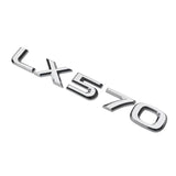 ABS for  LX470 LX570 Logo IS300 ES250 ES350 IS250 CT200H GS350 NX200T Car Rear Trunk Emblem Badge Sticker Auto Accessories
