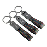 Audi RS Sline Leather Keychain Car Logo Keyring