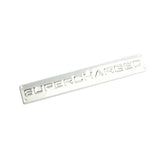 Land Rover Autoliography Supercharged Metal Car Rear Sticker Decal Emblem Badge